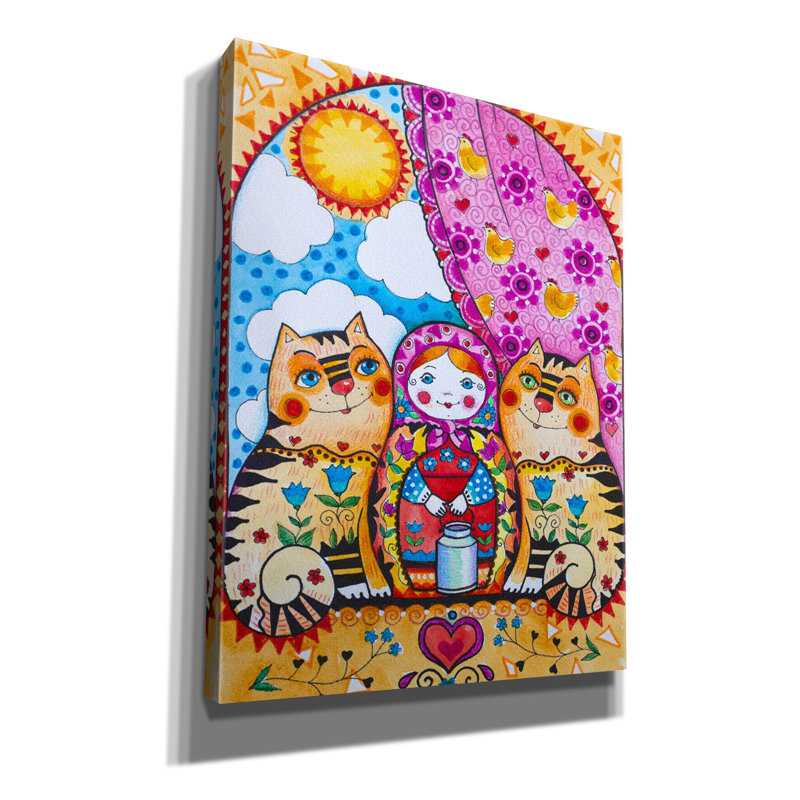 '2' by Oxana Zaika Canvas Wall Art, 34" H x 26" W x 1.5" D