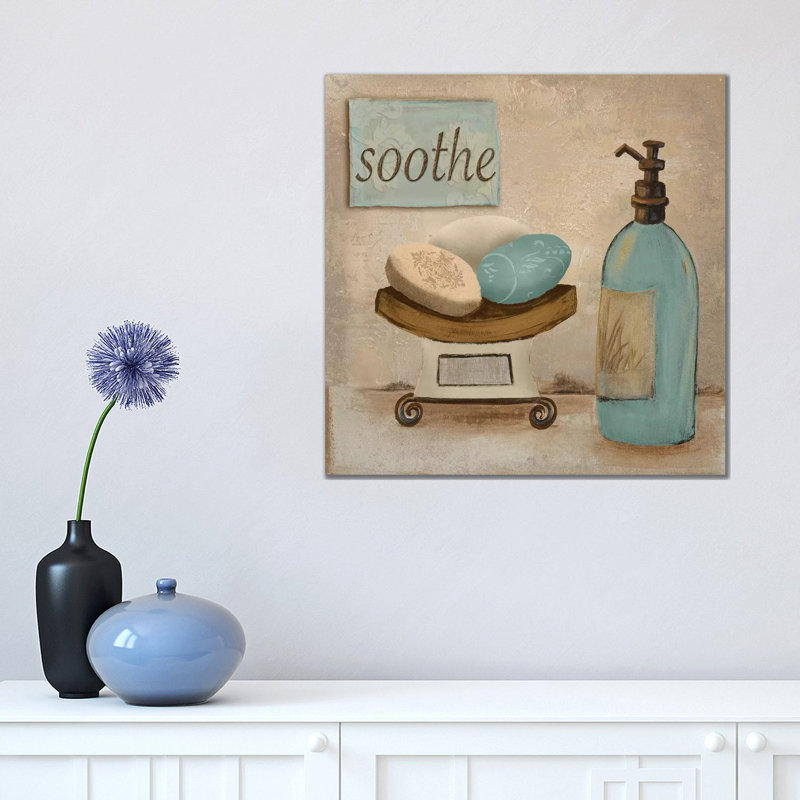Soothe by Hakimipour-Ritter - Wrapped Canvas Painting, 45.72 cm H x 45.72 cm W x 3.175 cm D