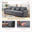 Canapé modulaire en tissu 4 places-424626720