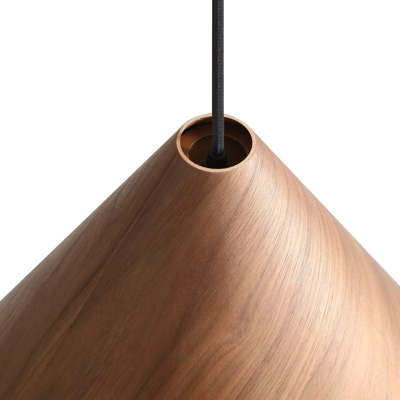 Luminaire suspendu 1 lumière Aelicia Hanrahan, Brun