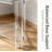Corner Shelf Side Table – Small Living Room Corner Table, Corner Display Rack & Storage Shelf-137637607