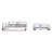 Blunk Sliding Pullout Cabinet Drawer Adjustable 10" to 14" Wide