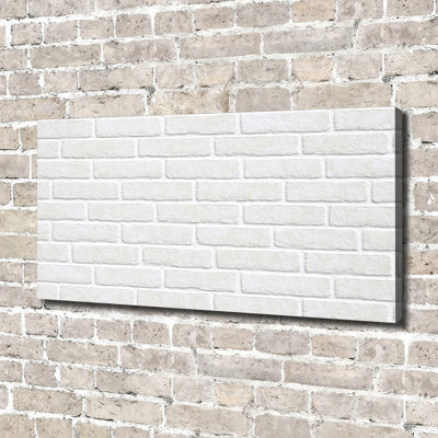 Brick Wall - Wrapped Canvas Print