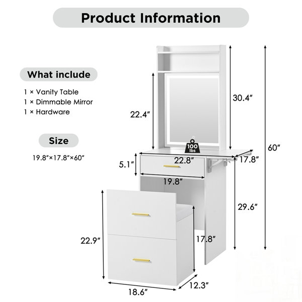 Dimensions du produit