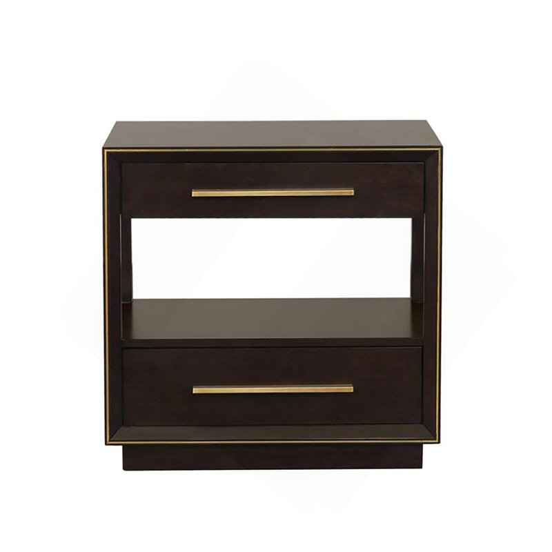 Table de chevet 2 tiroirs
