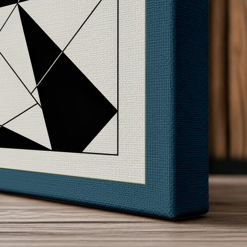 Print, 30x20 - 76.2 x 50.8 cm, Teal Border