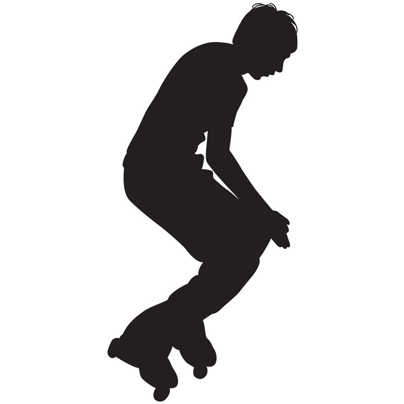 Sports Non-Wall Damaging Wall Decal, 48" H x 23" W