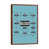 Classic Brown Wood Framed Canvas selected