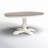 Iestyn Extendable Pedestal Dining Table-1314021379