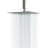 Rain Adjustable Shower Head 1.8 GPM GPM with Self-Cleaning-98430963