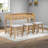 4-Piece Dining Bar Table Set With 3 Upholstered Stools, Multifunctional Dining Table With 3 Drawers,USB Port And A Power Strip
