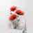 " Abstract Red Poppies Elegance "-2134699566-2134699571