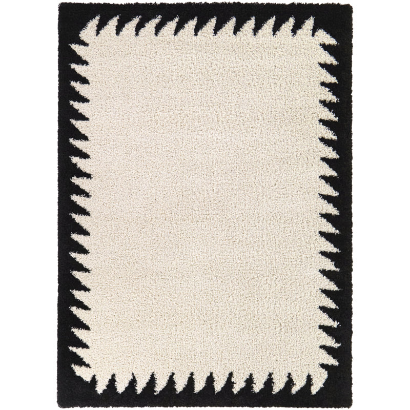 Tapis crème Rameriz, Rectangle 7 pi 10,5 po x 10 pi 0,1 po