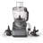 Ninja Food Processor, Professional Plus, 1000 Peak Watts, 4 Functions for Chopping, Slicing, Purees & Dough with 9-Cup Processor Bowl, 3 Blades, Food Chute & Pusher, Silver
