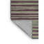 Tapis brun à rayures horizontales lavable à la machine-1325571387