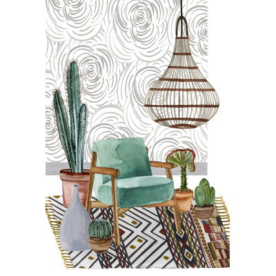 Desert Weavers III by Melissa Wang - Painting
