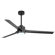 Imamuddin 60'' 3-Blade Modern Ceiling Fan with LED Lights and Remote Control for Indoor/Covered Outdoor, 6 Speed Reversible DC Motor, tri-Color Temperatures, 6''/12'' Downrods