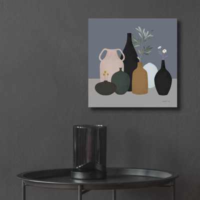 «Simple Vessels 1» par Danhui Nai, art mural en verre acrylique, 12 po x 12 po