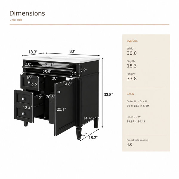 Dimensions du produit