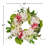 22" Artificial Hydrangea Peony Wreath