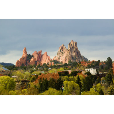 Garden Of The Gods Colorado by SWKrullImaging - Wrapped Canvas Print