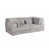 Tissu gris foncé