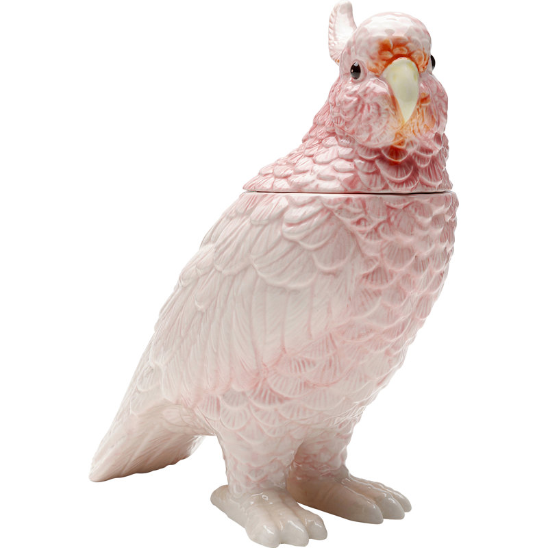 Decorative jar Exotic Bird