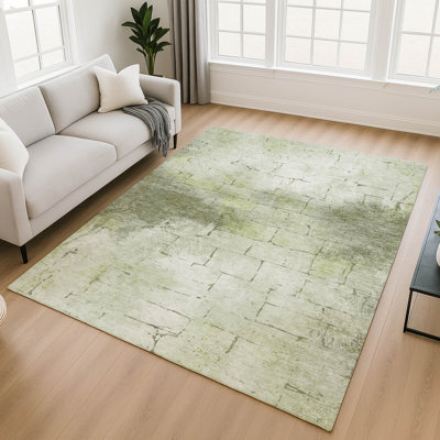 Premium Machine Washable Mayfield AMF2215 geometric Rug