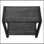 Accent Table, Side, End, Nightstand, Lamp, Laminate, Metal, Industrial