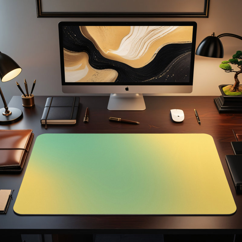 Polyester Desk Pad, 23.6x13.8