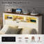 Lit en bois avec tête de lit et pied de lit Revan Ivy Bronx-983031748-983031769