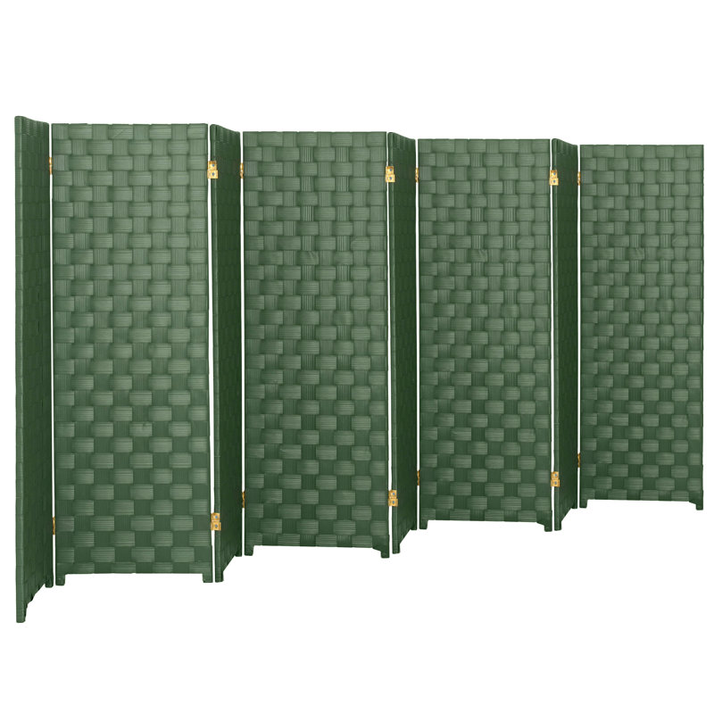 Outdoor Folding Screen, 4, Dark Brown, 71" H
