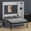 Lit escamotable avec canapé et tablettes Murphy