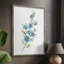 Wildflower Sprig II, reproduction encadrée - bois massif 2775391