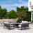 Dekan 8 - Person Patio Conversation Set with Cushions-114537412