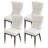 Modern Upholstered Dining Chair with Metal Frame-46129429