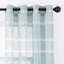 Paire de rideaux transparents avec œillets Dellhomme-2107896486-2107896485