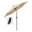 Parasol de marché éclairé 7 pi 6 po Fruiteam-59086167