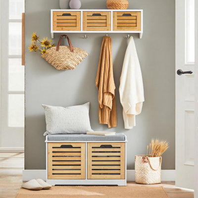 Kari Polyester Upholstered Storage Bench
