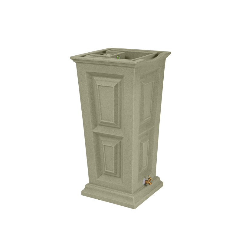 Baril d'eau de pluie 45 gallons Savannah, Grès