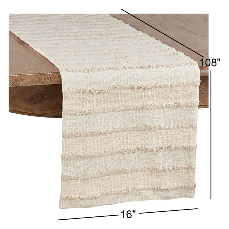 Chemin de table Valentina, 16 po x 108 po