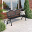 Coppedge Steel Outdoor Bench-910938182