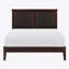 Mobilier de chambre à coucher en bois avec panneau à finition classique 1pc-107202557-107202551