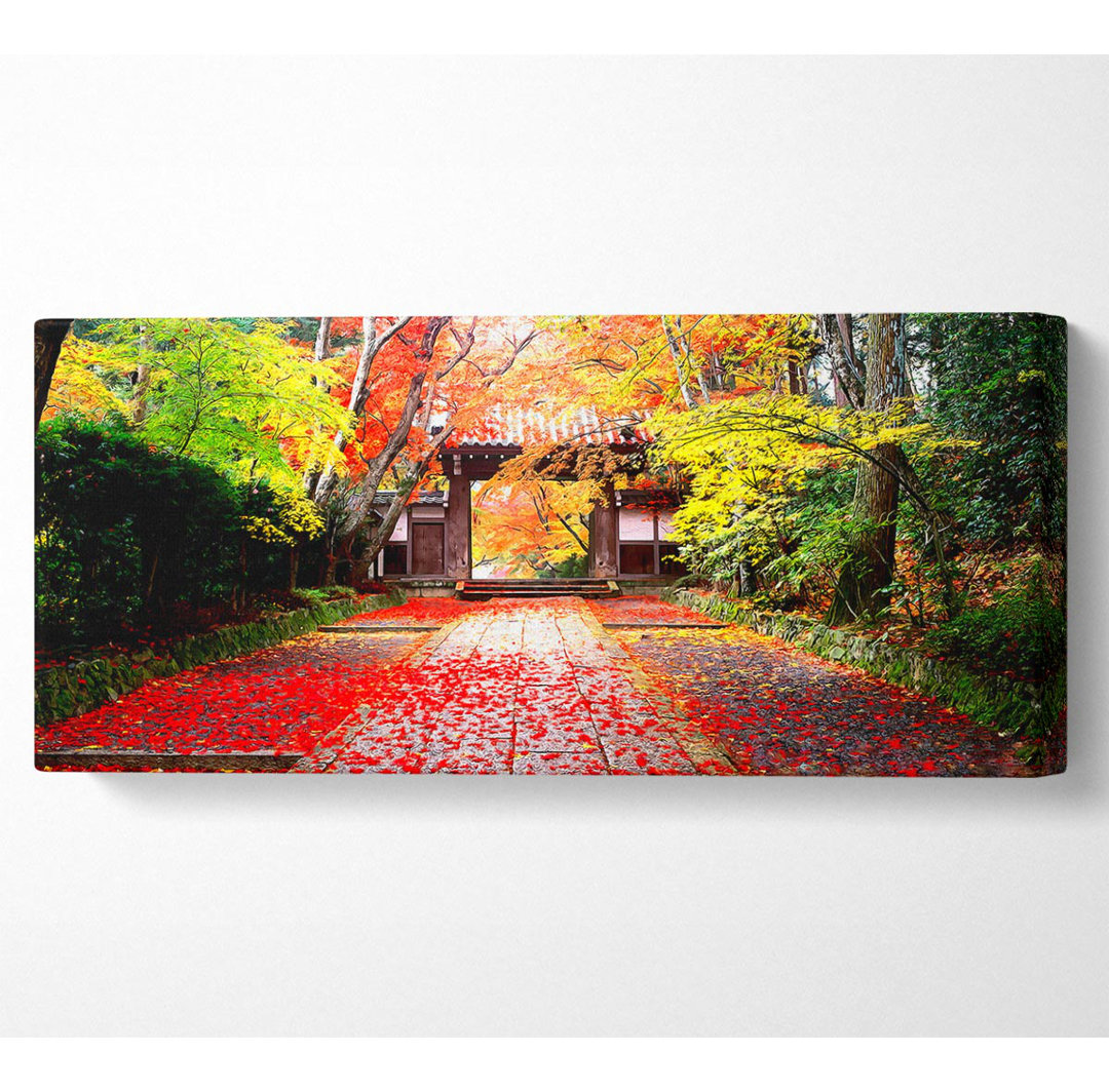 Herbst in Japan - Kunstdrucke auf Leinwand - Wrapped Canvas