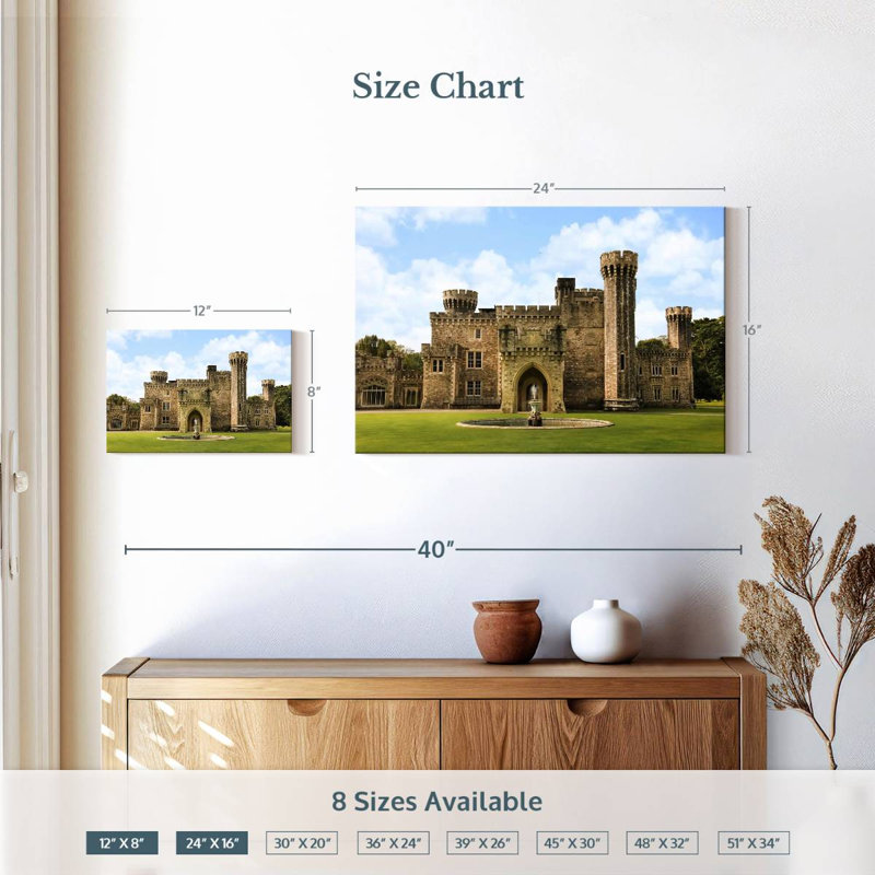 Lilie Johnstown Castle, Irlande, H 16 po x l 24 po
