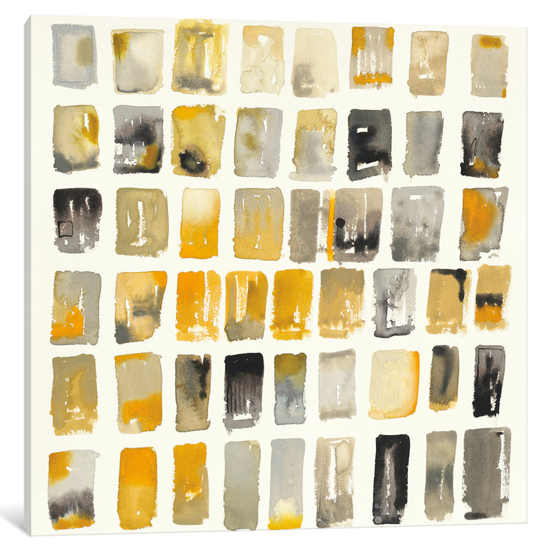 « city windows i », impression sur toile tendue, H 24 po x l 24 po x P 1 po, Papier d'art encadré noir, Blanc