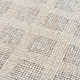 Holland Geometric Handmade Tufted Wool Area Rug in Brown