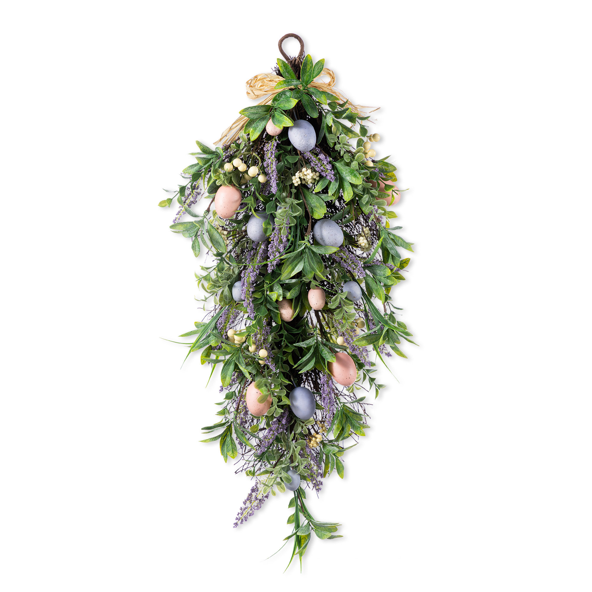 Ophelia & Co. Easter Egg & Lavender Teardrop | Wayfair
