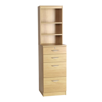 Bettijane 48cm Wide 4 -Drawer File Cabinet