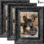 Cadre photo mural 3 pièces 8 "x 10" noir-376016312-376016316-376016313